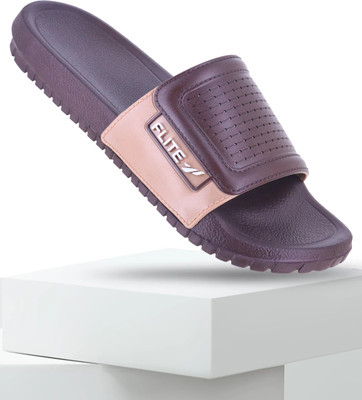FLITE Men Slippers(Brown, Brown , 6)