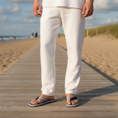 Hilux Men Slippers(Navy, Grey , 6)