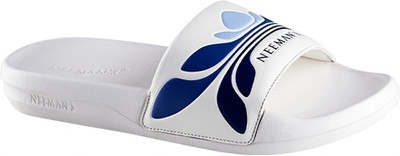 Neemans Men Slides(White , 7)
