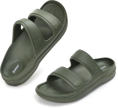Roadster Men Slides(Green , 6)