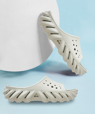 CROCS Women Echo Slides(Grey , 4 UK/India)