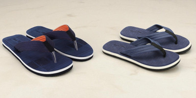 ARVSV Men Slippers(Blue, Blue , 10)