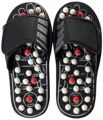 jasvi Men Slides(Black , 6)