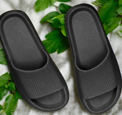 Sirex Men Slides(Black , 6)