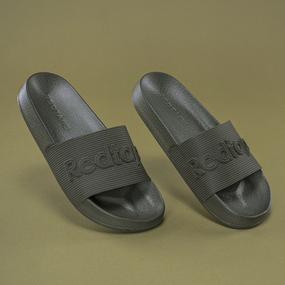 REDTAPE Men Slides(Olive , 11)