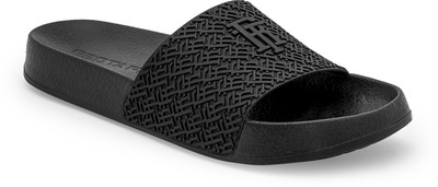 RED TAPE Men Slides(Black , 11)