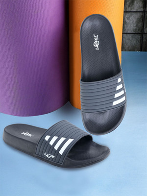 LANCER Men Slides(Grey , 7)