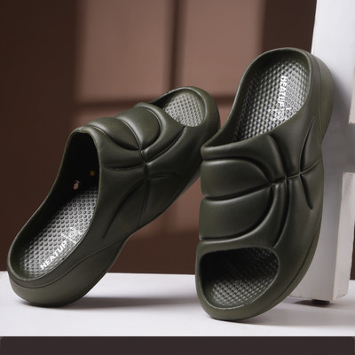 Heatup Men Slides(Green , 8)