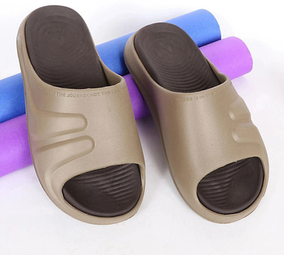 Aqualite Men Slides(Brown , 6)