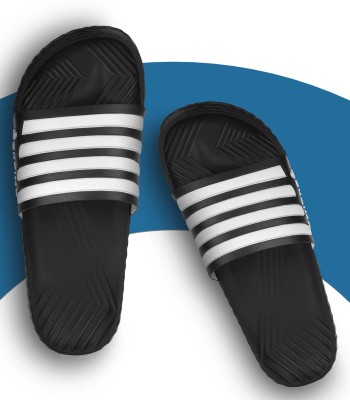 Aqualite Men Slides(Black, White ,)