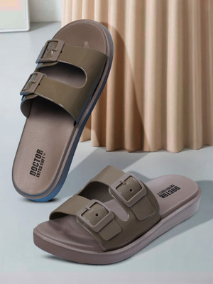 DOCTOR EXTRA SOFT Women Slides(Brown , 7)