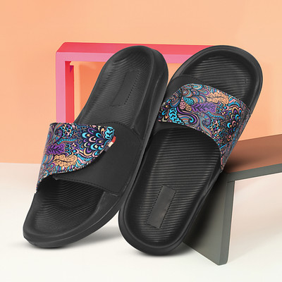 PERY-PAO Men Slides(Purple , 6)