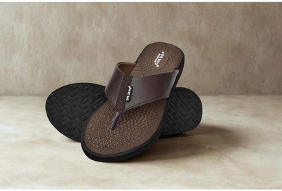 DR STTEP Men Slippers(Brown , 11)
