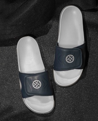 TRULITE Men Slides(Blue , 7)