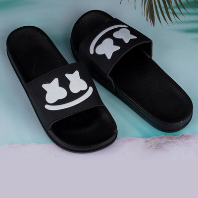 Kroeber Men Slides(Black , 7)