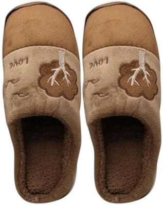 Mahi Enterprises Men Flip Flops(Brown , 8)