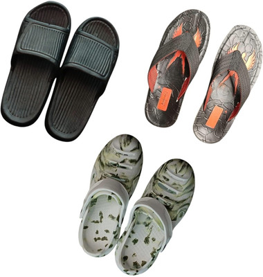 BLIBBERS Men Slippers(Multicolor , 9)