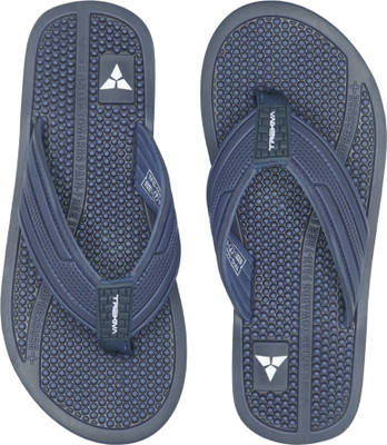 TREKIVA Men Flip Flops(Blue , 10)