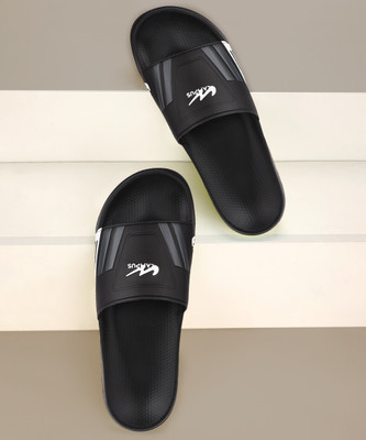CAMPUS Men Slides(Black , 10)