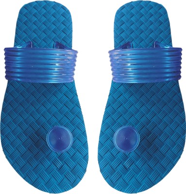 MAXOUT Men Slippers(Blue , 7)