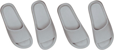 Sirex Men Slides(Grey, Grey , 8)