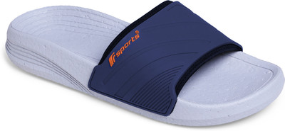 Fsports Men Slides(Navy , 8)