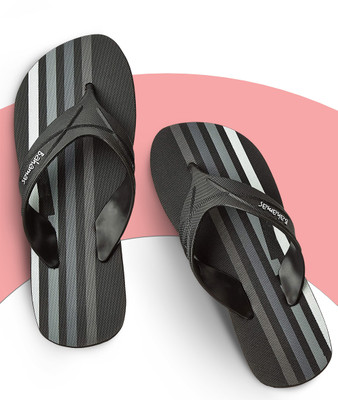 BAHAMAS Men Flip Flops(Black , 8)