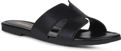 Bata Women Slippers(Black , 6)