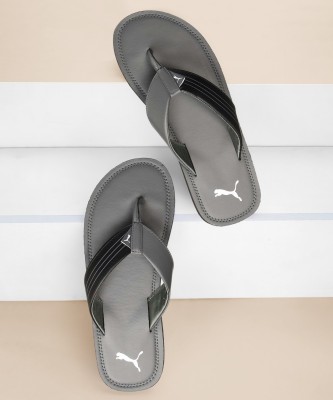 PUMA Men Flip Flops(Grey , 9)