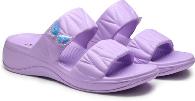 asian Women Flats(Purple , 8)