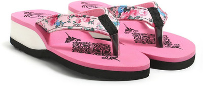 zebio Women Slippers(Pink, Pink , 5)