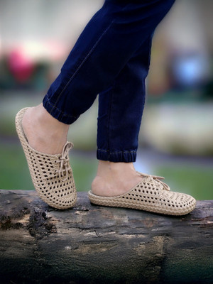 aadi Women Slippers(Beige , 6)