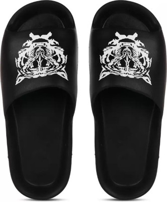 COOPERWINGS Men Slippers(Black , 7)