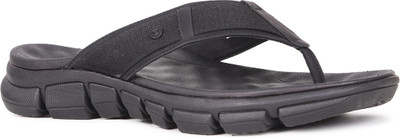 Bata Men Flip Flops(Black , 8)