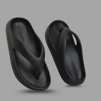 GARG INFINITY Men Slippers(Black , 9)