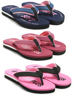 zebio Women Womens Soft Ortho Slippers | Daily Use Anti-Skid Ladies Flip Flops Slippers(Multicolor , 6)
