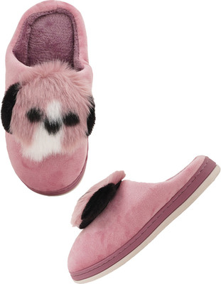 Walkfree Women Slippers(Pink , 5)