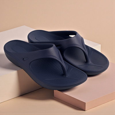 ventus Men Flip Flops(Blue , 7)