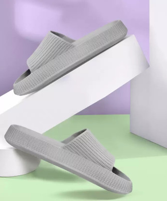 Aloveswalk Men Slides(Grey , 10)