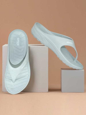 Impakto by Ajanta Men Flip Flops(Grey , 8)