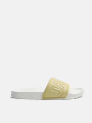 JACK & JONES Men Slides(White , 8)