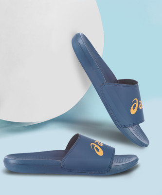 Asics Men Slides(Blue , 9)