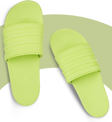 ADIDAS Men Slides(Green , 10)