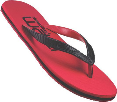 HAWALKER Men Flip Flops(Red , 10)