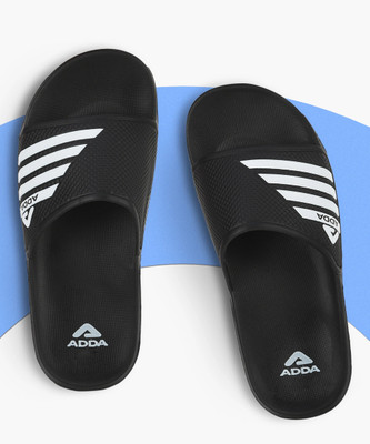 Adda Men Slides(Black , 9)