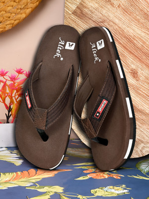 Altek Men Slippers(Brown , 6)