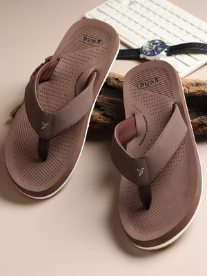 yoho Men Slippers(Brown , 7)