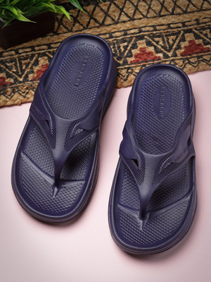 BERSACHE Men Slides(Blue , 7)
