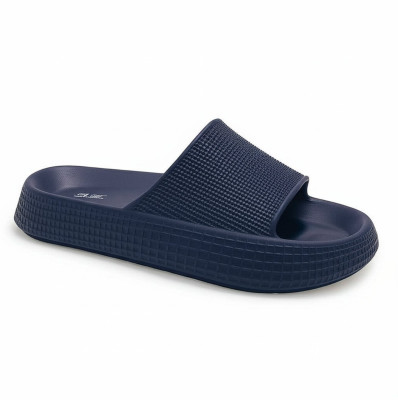 Hygear Men Slides(Navy , 8)