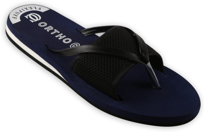 house of common Men Slippers(Blue , 8)